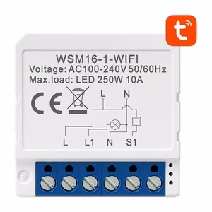 Viedo slēdžu modulis WiFi Avatto WSM16-W1 TUYA