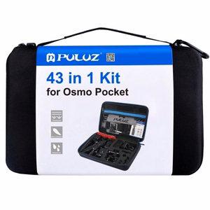 43 Puluz piederumu komplekts sporta kamerām (ieskaitot Osmo Action 5 Pro, Ace Pro 2) PKT47