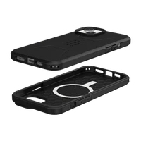 UAG Civilian MagSafe viedtālruņa apvalks priekš iPhone 15 Plus - melns