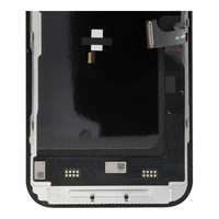 LCD ekrāns (m) iPhone 15 Pro ar digitizatoru - melns (m) (HD+ Incell) IC Transferable