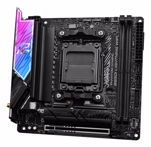 Asrock Phantom Gaming B850I Lightning WiFi mātesplate AMD B850 Socket AM5 mini ITX