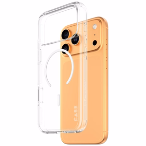 CARE by PanzerGlass Flagship Urban Explorer Magnētiskais viedtālruņa apvalks ar baltu MagSafe iPhone 17 Pro Max - caurspīdīgs