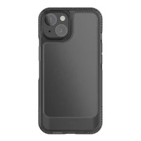 Ugly Rubber UMODEL viedtālruņa apvalks iPhone 15 Plus 6,7" caurspīdīgs melns