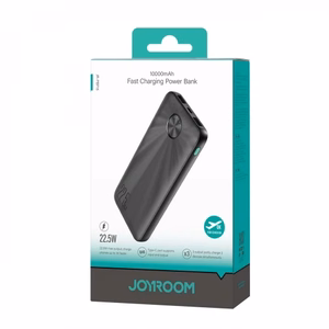 Portatīvais lādētājs Joyroom JR-PBF15 melns 10000mAh 22.5W (PD / QC3.0)