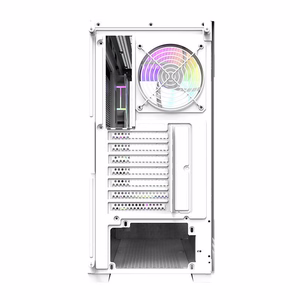 Datora korpuss Darkflash DS900 (balts) ar 7 ARGB ventilatoriem