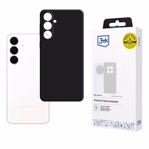 3mk Matt Case Pro korpuss Samsung Galaxy S25 FE - matēts, melns