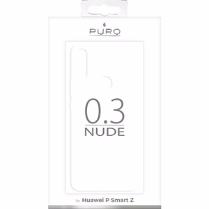 Puro 0.3 Nude vāciņš ierīcei Huawei P Smart Z, caurspīdīgs