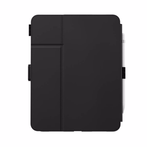 Speck Balance Folio atverams vāciņš ierīcei iPad 11" (2025) / 10.9" (2022), ar Microban pretmikrobu aizsardzību un magnētisku statīvu, melns