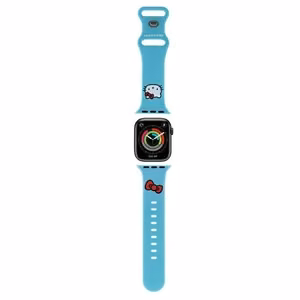 Hello Kitty silikona Kitty Head siksniņa Apple Watch 38/40/41mm - zila