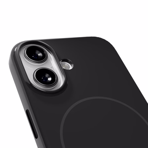 Puro Pulse iPhone 17 aizsargapvalks polikarbonāts - melns