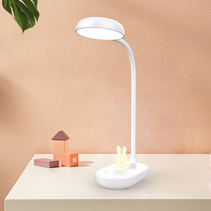 Desk LED Lampa 4,5W with bunny light PURE FLB-30 ASTRID balts Forever Light