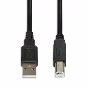 iBox IKU2D USB kabelis 3 m USB 2.0 USB A USB B melns
