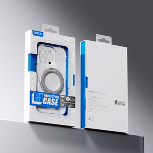 Rock Rotating Stand Crystal Series Magnētiskais Iphone 16 melns