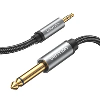 Audio kabelis mini ligzda 3.5mm spraudnis uz ligzdu 6.35mm spraudnis Vention BCYHJ 5m
