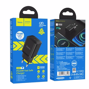 Lādētājs Hoco N27 20W USB-C melns