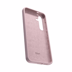 Силиконовый чехол Etteri Mag для Samsung Galaxy S25 Edge светло-розовый