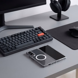 Tech-Protect FlexAir Hybrid MagSafe maciņš Samsung Galaxy Z Fold 8, caurspīdīgs