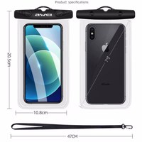 Awei X33 ūdensnecaurlaidīga soma melna