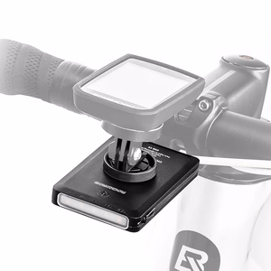 Rockbros JP008 priekšējais velosipēda lukturis ar ārējo akumulatoru 5000mAh 150lm IPX6 - melns