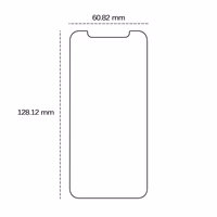 Rūdīts stikls 2,5D iPhone 13 Mini 5,4"