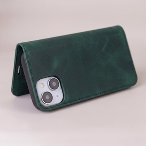 Smart Suede maciņš Honor 600 / Honor 600 Pro, zaļš