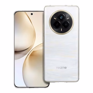 Caurspīdīgs viedtālruņa apvalks 2 mm REALME 14 PRO+ (kameras aizsardzība) caurspīdīgs