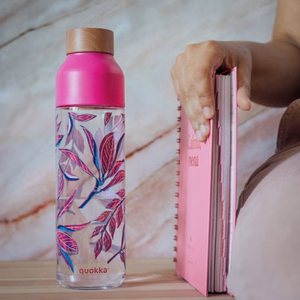 Quokka Ice Ecozen ūdens pudele, 840 ml, Botānisks raksts