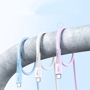 T-PHOX KABELIS GENTLE USB-C/USB-C 60W 1M BALTS