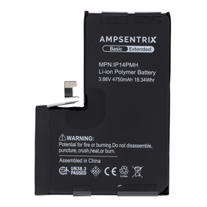 AmpSentrix Basic baterija iPhone 14 Pro Max (lielas ietilpības 4750 mAh)