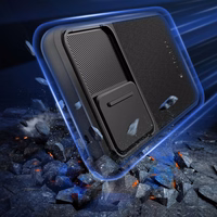 Tech-Protect Velar Cam+ viedtālruņa apvalks Samsung Galaxy A55 5G - melns