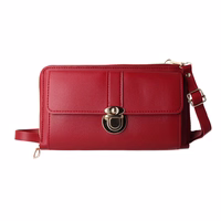 Adīts maciņš telefonam GCW06 sarkans