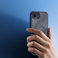 Dux Ducis Aimo Mag Viedtālruņa apvalks ar MagSafe skirtas iPhone 16e - melns