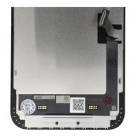 LCD ekrāns (m) iPhone 15 Plus ar digitizatoru - melns (m) (HD+ Incell) IC Transferable