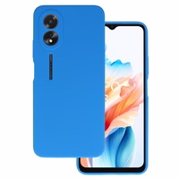 Silicone Lite viedtālruņa apvalks Oppo A38 4G zila krāsa