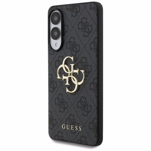 Чехол GUESS для SAMSUNG S25 Edge GUHCS25E4GMGGR (4G PU Big Logo) чёрный