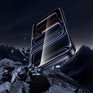 Borofone Rūdīts stikls BF6 Diamond Armor Full Screen HD priekš Iphone 17 Pro - 10 gab.