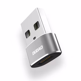 Dudao adapteris no USB Type-C uz USB melns (L16AC black)