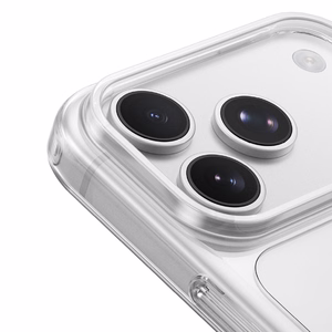 AmazingThing Minimal triecienizturīgs maciņš 3 objektīviem modelim iPhone 18 Pro Max – krāsa: caurspīdīga