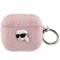 Karl Lagerfeld Monogram Karl Head viedtālruņa apvalks AirPods 3 - rozā