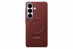 KS942SR Carbon Magnet maciņš Samsung Galaxy S26, koraļļu sarkans