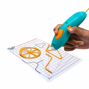 3Doodler Start Plus Costc paplašinātais komplekts 3D pildspalva 0.77 mm tirkīza