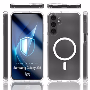 3mk Armor MagViedtālruņa apvalks Samsung Galaxy A16 4G / 5G - caurspīdīgs