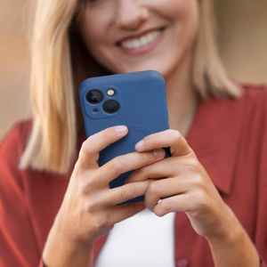 Maciņš "Silicone Mag Cover" priekš Samsung S948 S26 Ultra zils