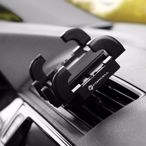 FORCELL F-GRIP regulārais automobiļa turētājs gaisa ventilācijai melns