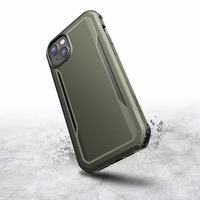 Raptic X-Doria Fort Case iPhone 14 Pro ar MagSafe bruņotu vāciņu - zaļais