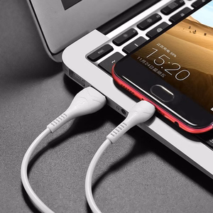 USB cable Hoco X37 Cool Power microUSB 1.0m white