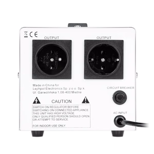 Automātiskais sprieguma stabilizators KEMOT MSER-500 (500 VA, servomotors)