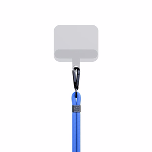 3mk EasyClip tālruņa aukliņa, zila (melnas krāsas furnitūra)
