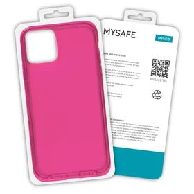 MYSAFE Maciņš NEO IPHONE 13 rozā BOX
