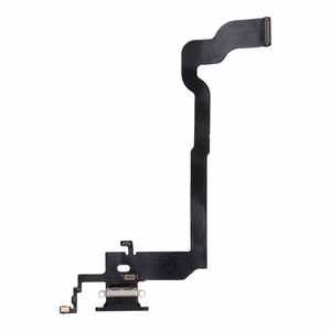 Uzlādes fleksis USB IPHONE X melns (lietots)